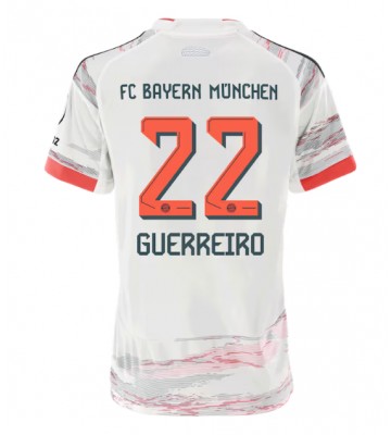 Bayern Munich Raphael Guerreiro #22 Segunda Equipación Mujer 2025-26 Manga Corta